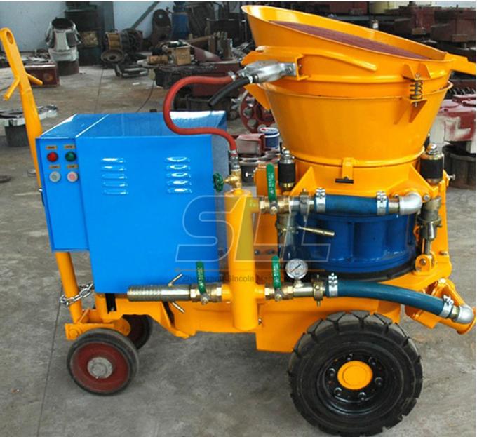 3m3/h Dry Mix Concrete Gunite Shotcrete Concrete Machine For For Swimming Pool