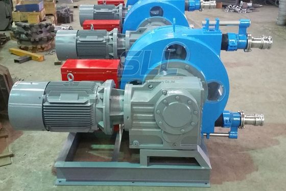 China Low Pressure Peristaltic Cement Pump , Industrial Hose Pump For Paper Industry supplier