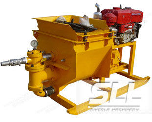 China 15KW Mortar Plastering Machine High Working Pressure Compact Structure supplier