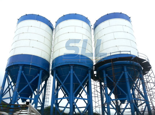 China 150 Ton Powder Storage Tank Cement Storage Silo For Energy Resources Storage supplier