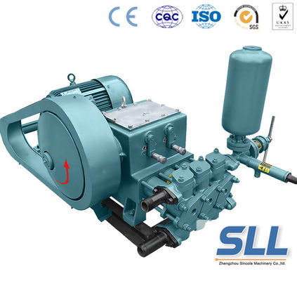 China Small Electric 150L/Min Cement Grouting Pump Rational Design No Pulse Phenomenon supplier
