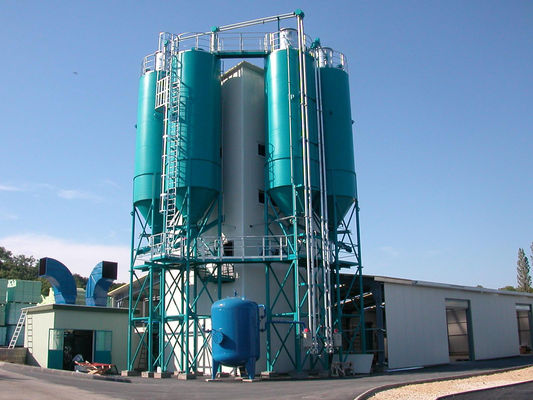China 20-25T/H Dry Mortar Production Line Gypsum / Putty Plastering Mortar Making supplier