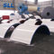 Horizontal Design Grain Storage Silo , LSY230 100 Ton Bulk Cement Silo supplier