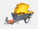220V / 380V Cement Plaster Spray Machine Mortar Lining Stucco Equipment supplier