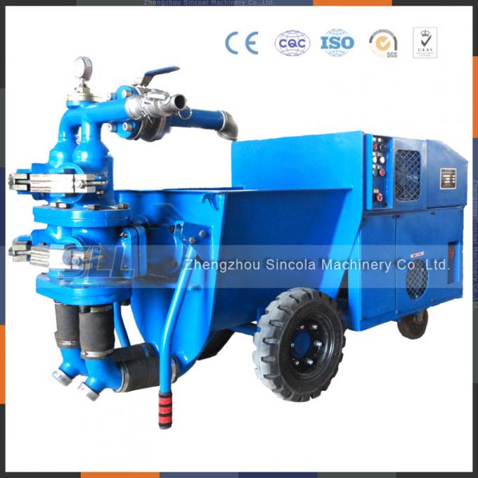 Ready Mixed Cement Mortar Pump , Gravel Coarse Aggregate Mortar Mixer Pump
