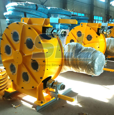 China Delivery 200m Distance Hose Squeeze Pump 1.0Mpa Pressure For Hydropower Engineering supplier