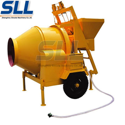 China Automatic 750 Liter Diesel Concrete Mixer , Large Capacity Hydraulic Concrete Mixer supplier