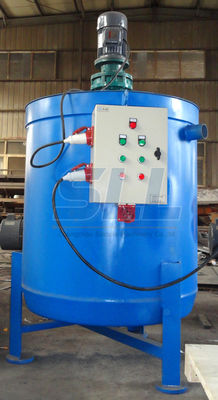 China Small Electric Grout Pumping Equipment 250L Capacity One Year Warranty With Mixer supplier