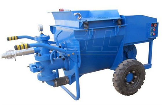 China 145 Mm Piston Stroke Mortar Plastering Pump , High Efficiency Mortar Spraying Machine supplier