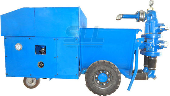 Electric Mini Piston Cement Mortar Pump Machine 4Mpa Pressure For Road And Bridge supplier