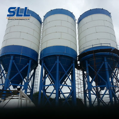 Horizontal Design Grain Storage Silo , LSY230 100 Ton Bulk Cement Silo supplier