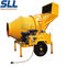 750L Twin Shaft Concrete Cement Mixer , Horizontal Industrial Concrete Mixer supplier