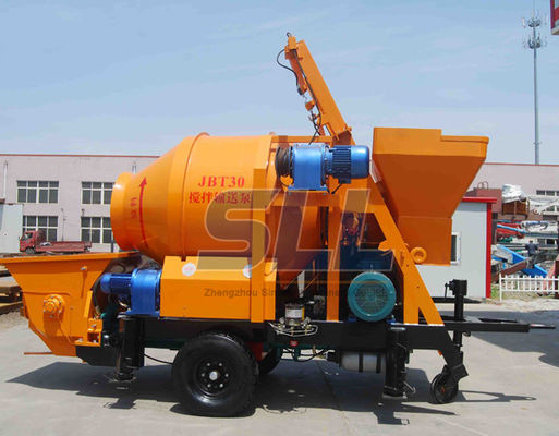 Construction Hydraulic Concrete Mixer Machine 5.5kw 560L For Ground Transportation supplier