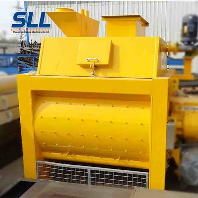 Twin Shaft Electric Concrete Mixer Machine 350L For Bridges Construction supplier