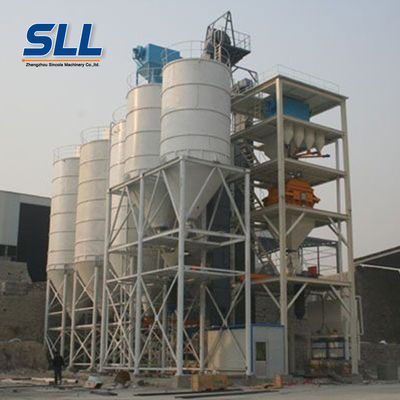 Adhesive Cement Mix Dry Mortar Plant , Industrial Mortar Production Line supplier