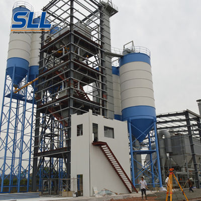 Adhesive Cement Mix Dry Mortar Plant , Industrial Mortar Production Line supplier