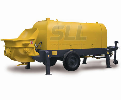 Hydraulic Secondary Constructional Portable Concrete Pump 30mm Max Aggregate Size supplier