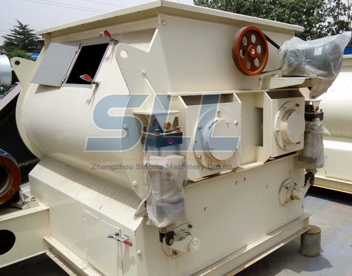 Double Shaft Paddle Dry Mixer Machine 2m3 Capacity With 10mm Blade supplier