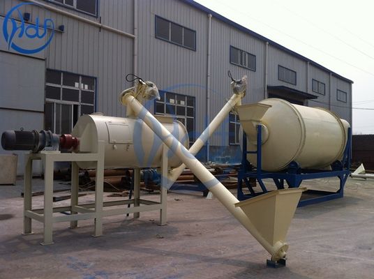 Multi Ribbons Dry Mix Mortar , Dry Powder Ready Mix Dry Mortar 3300X2150X2200mm supplier