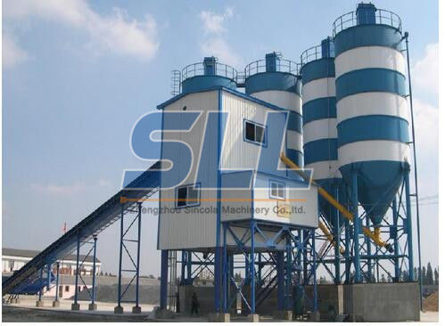 Horizontal 35 Ton Cement Bolted Silo For Loading And Unloading Plants supplier