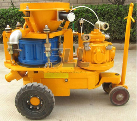 Mining Used Air Motor Portable Shotcrete Machine Stable Performance Easy Operation supplier