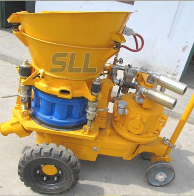 Mining Used Air Motor Portable Shotcrete Machine Stable Performance Easy Operation supplier