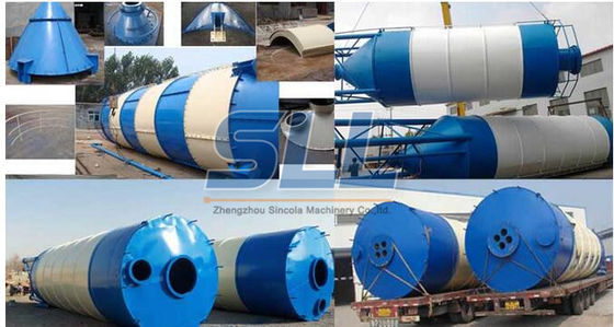 400T Steel Bolted Cement Storage Silo Electrical Power Derive For Cement Or Powder supplier