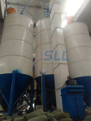 400T Steel Bolted Cement Storage Silo Electrical Power Derive For Cement Or Powder supplier