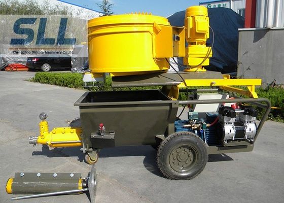 Electric Epoxy Wall Putty Sprayer / Cement Mortar Plastering Machine 2.2kw Power supplier